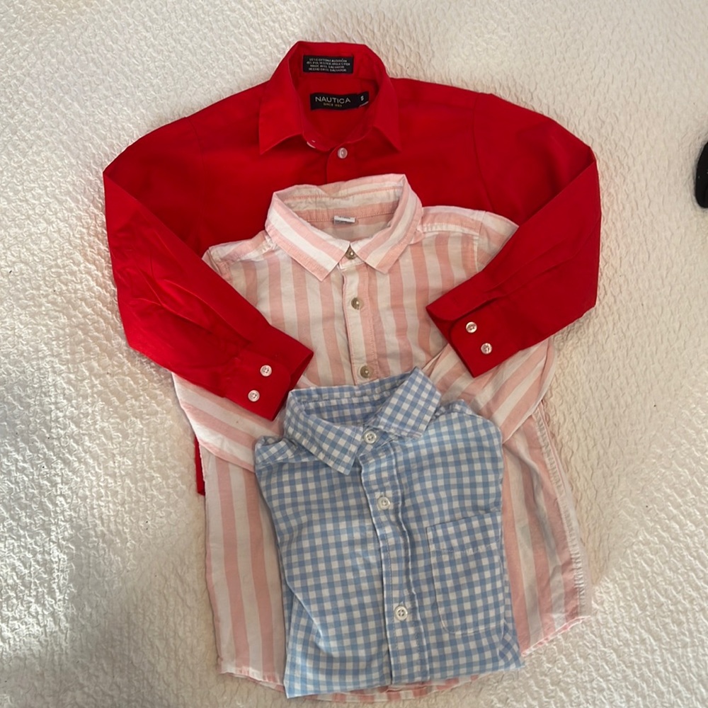 Boys Button Down Bundle 5/6